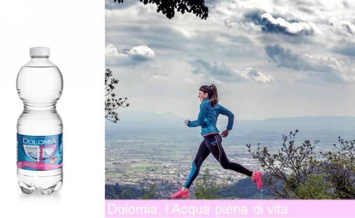 Acqua Dolomia fornitore ufficiale di CMP Trail Bassano